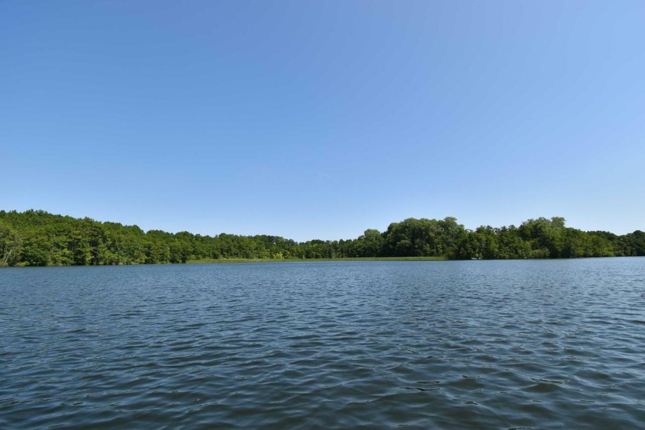 Luxus-See-Domizil Mit Sauna, Kamin Und Boot-130 Qm Fuer 6 Personen Krakow am See Exterior photo